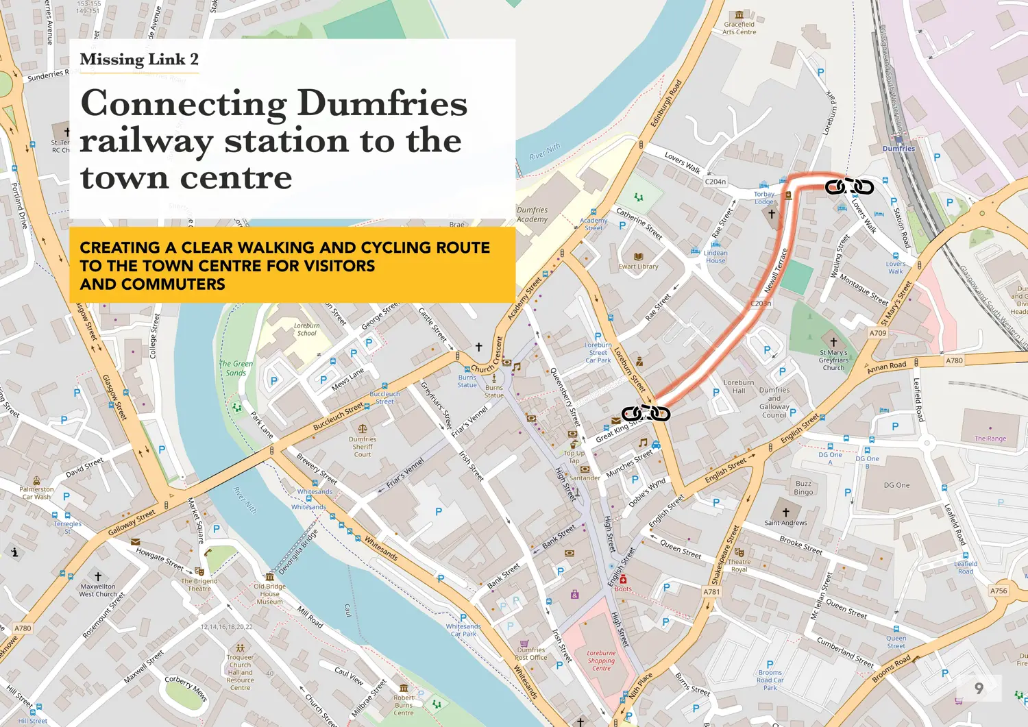 An example page of the Missing Links book