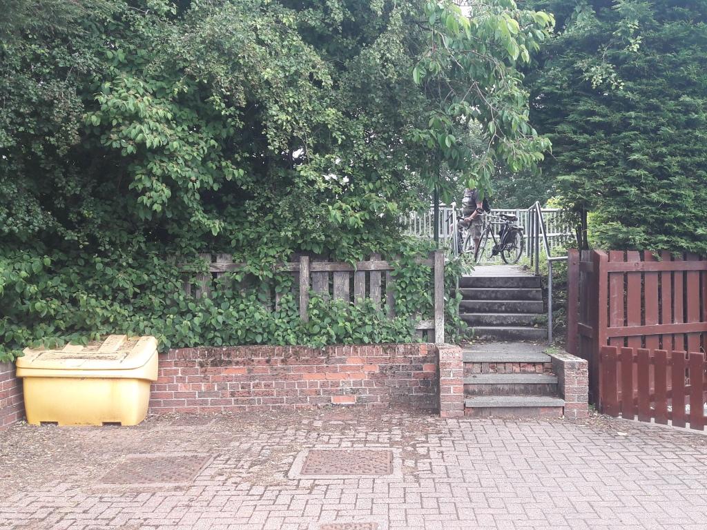 Steps instead of ramps make the Caledonian Cycleway inaccessible to many