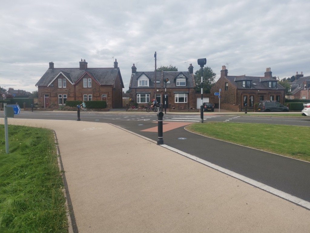 Sadly the New Abbey Road track only covers a short stretch of this key route