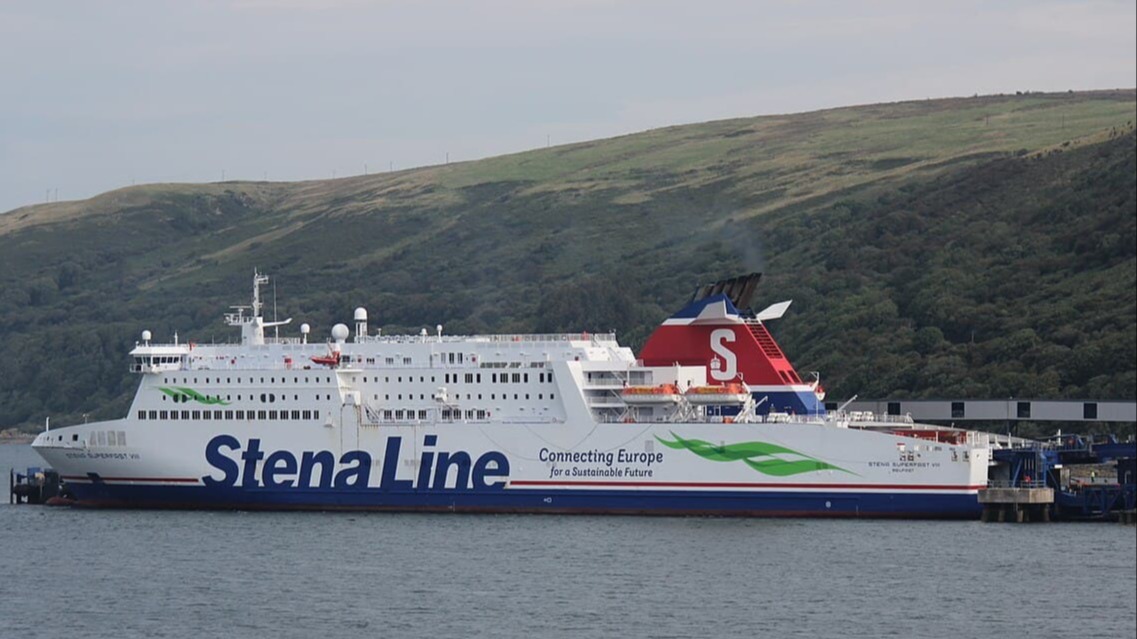 A key link to Northern Ireland. The path ends less than two miles from the ferry port. Photo by Bob Castle